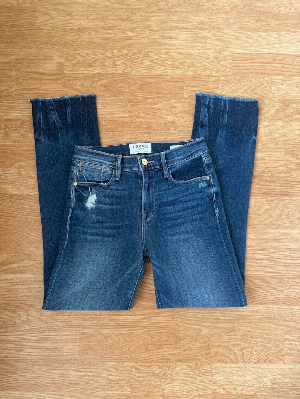 FRAME Le High Straight Leg Merriview Jeans Size 26